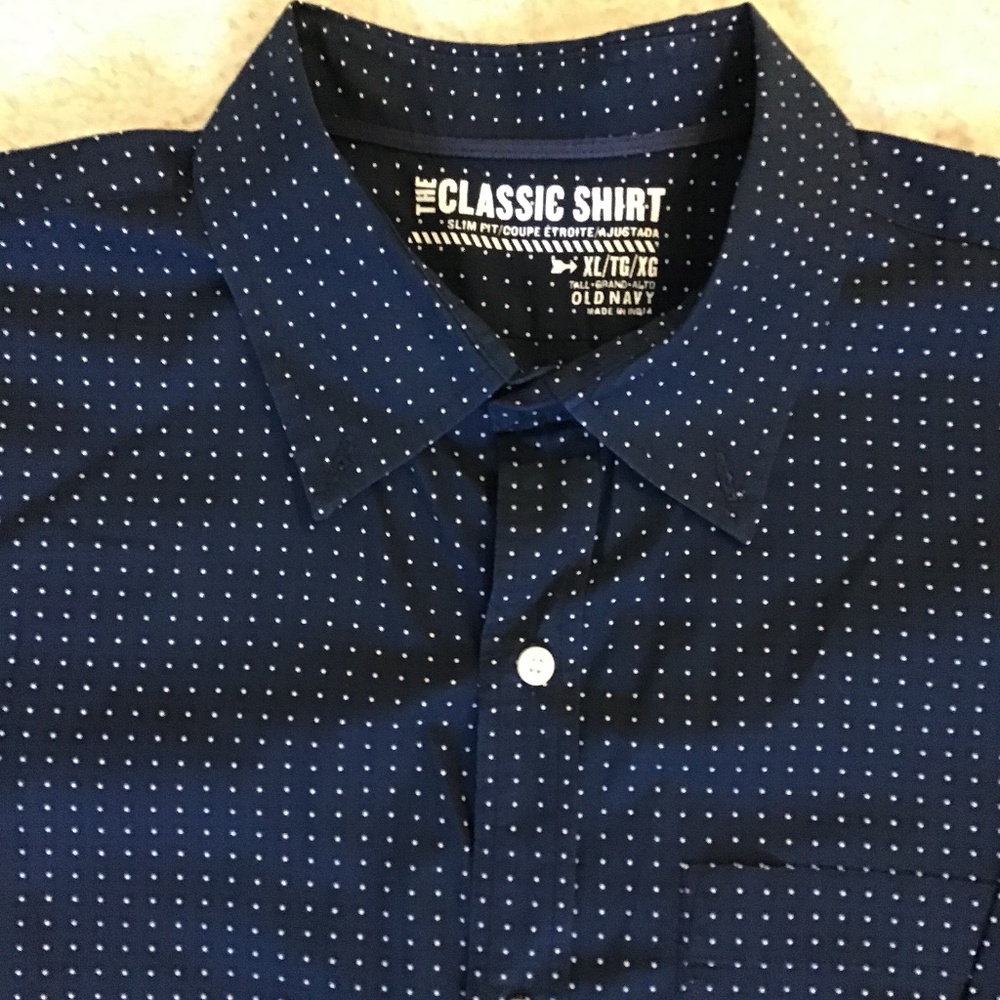 OLD NAVY CLASSIC SHIRT MEN’S XL/TG